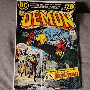 DC Comics The Demon Issue #2 with Bold Yellow and Red Cover